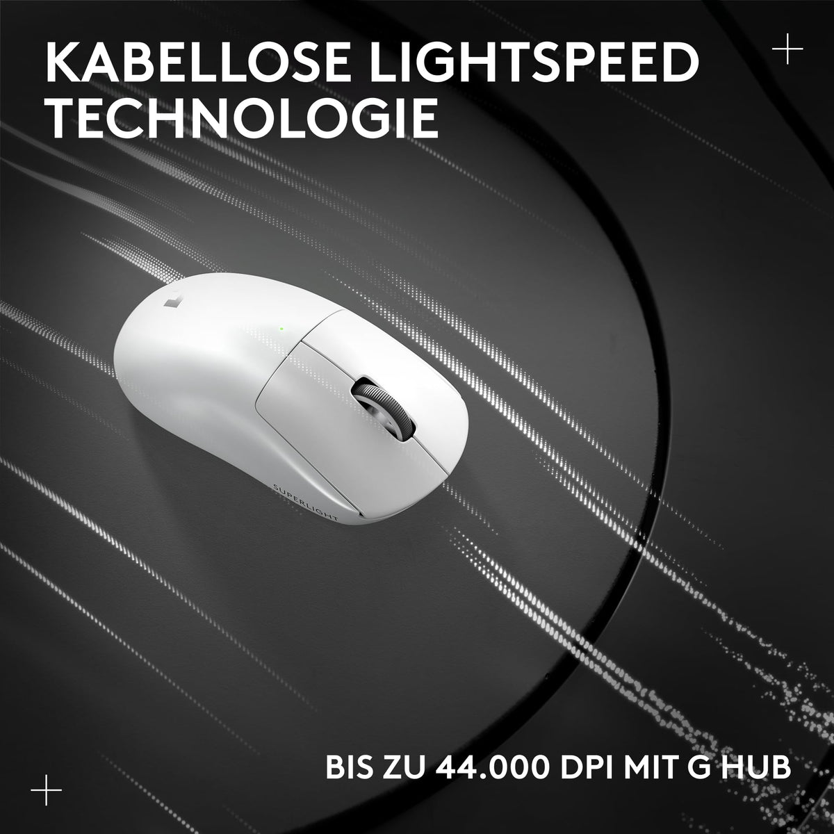Logitech G PRO X SUPERLIGHT 2 Wireless Gaming Mouse (White) - 910-006639
