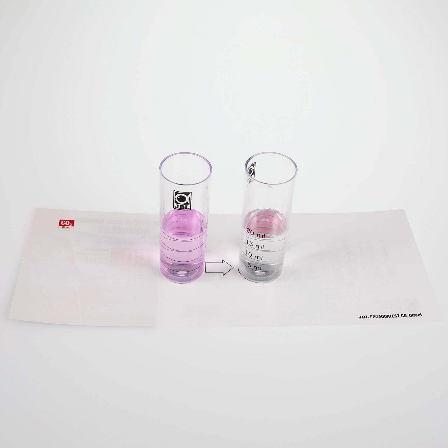 JBL water test set, for freshwater aquariums, ProAquaTest CO2 Direct - 2414000