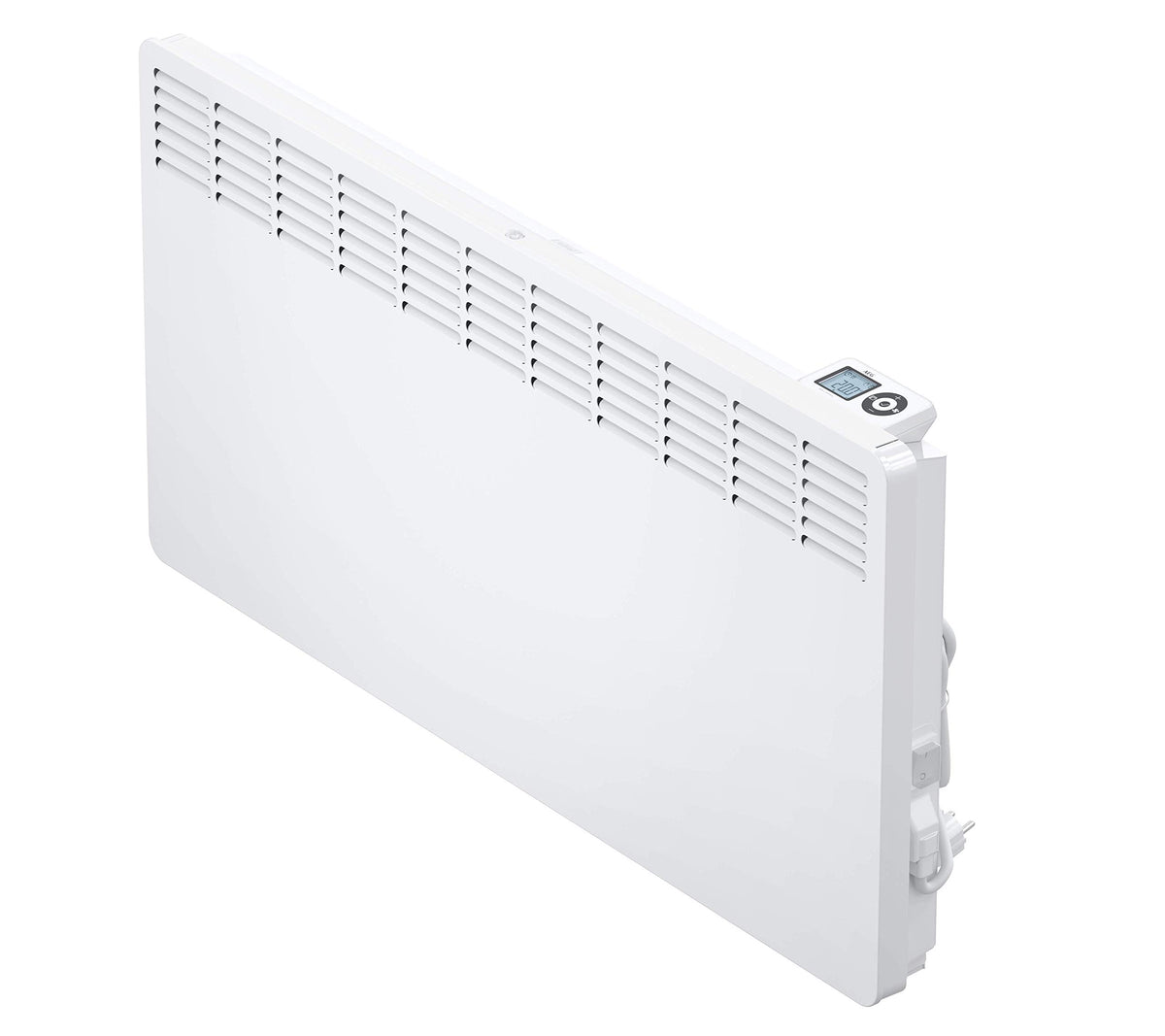 AEG wall convector WKL 2505 for approximately 25 m², 2500 W, 5-30 °C, wall-mounted, LC display, weekly timer, metal 2018, 236536