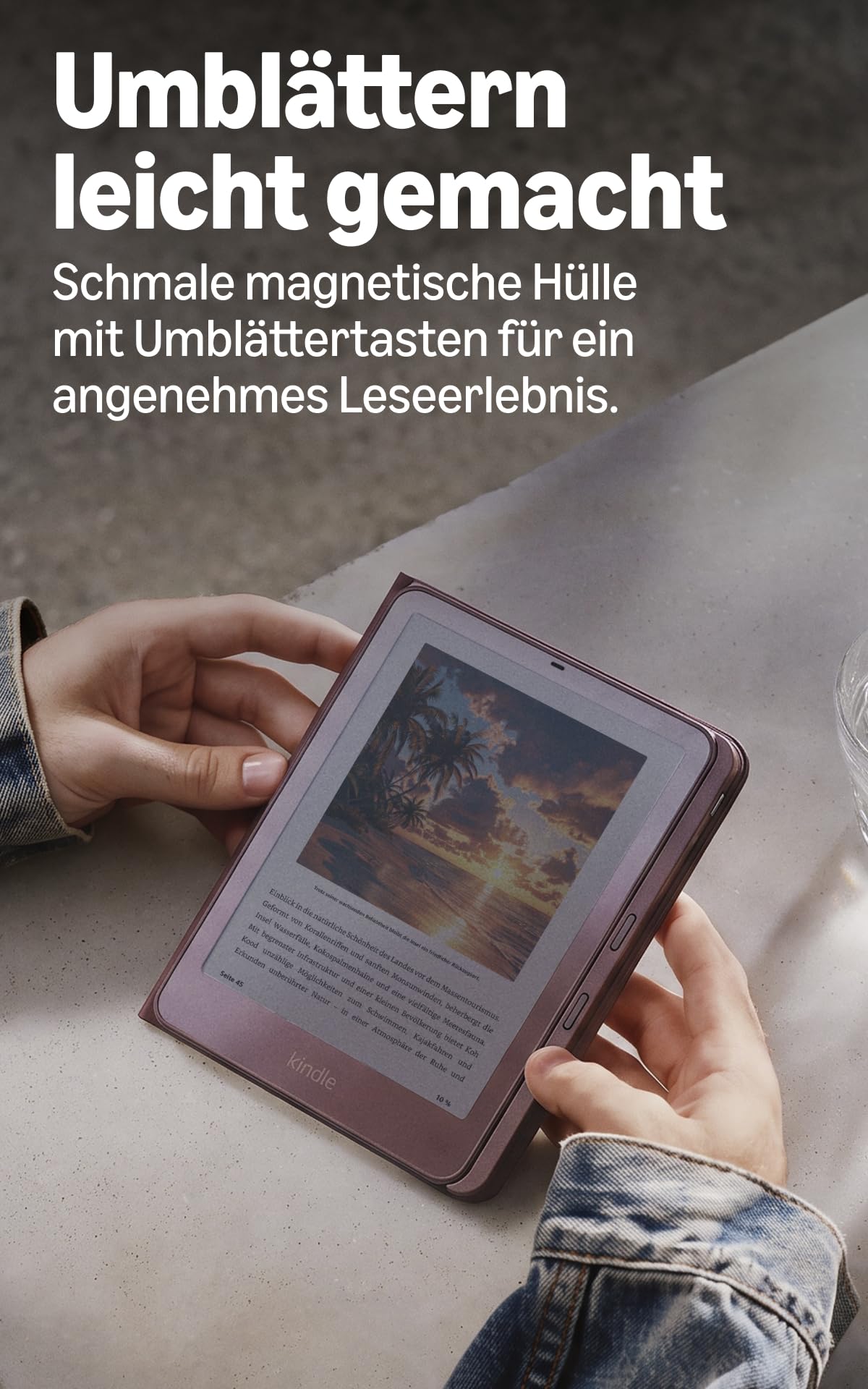 Amazon Kindle Colorsoft Signature Edition 32 GB (latest generation), thinner, new aluminum design, 7-inch color display, front light with automatic adjustment - Fig. - T3R8L7