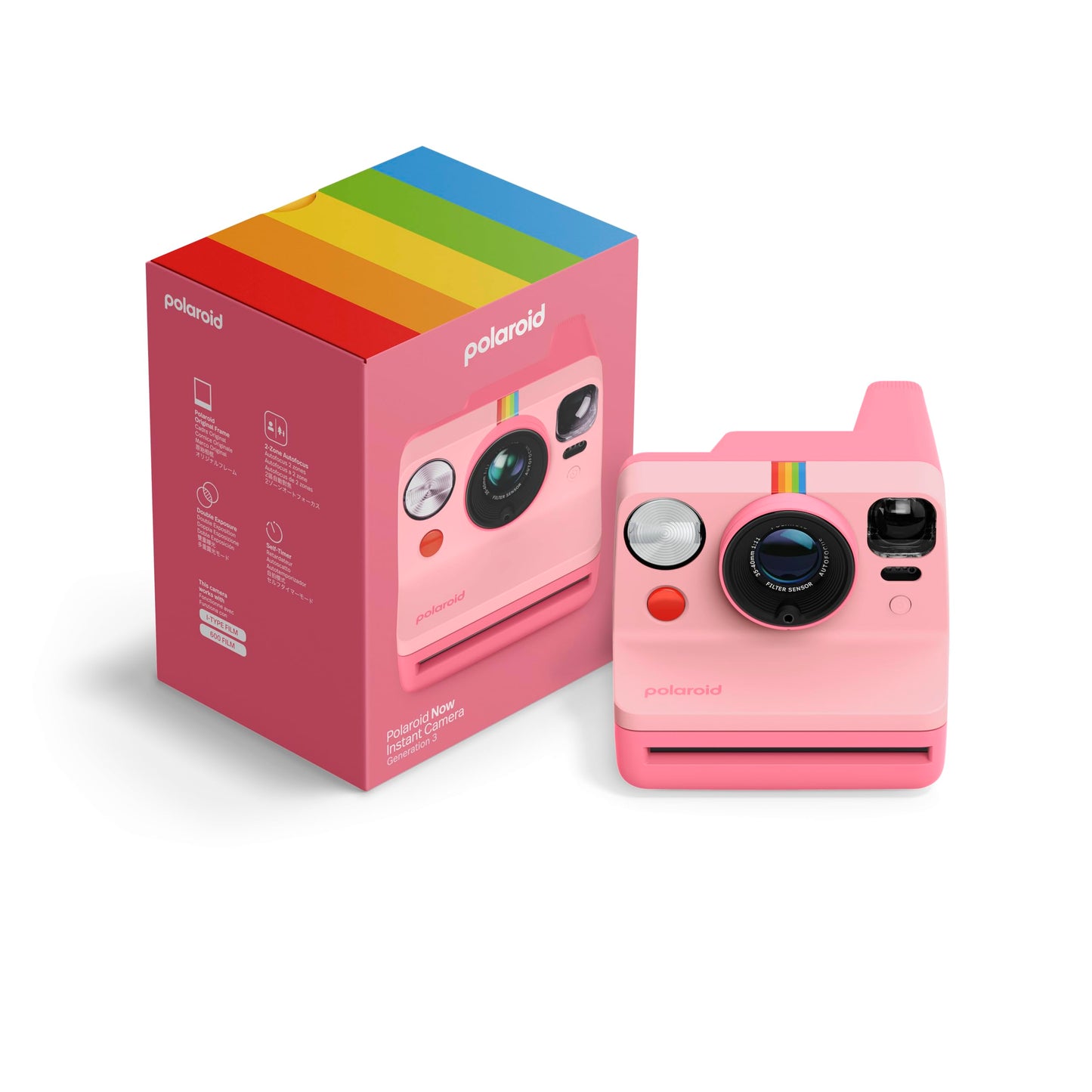 Polaroid – Now Generation 3 – Instant Camera – Pink (9197)