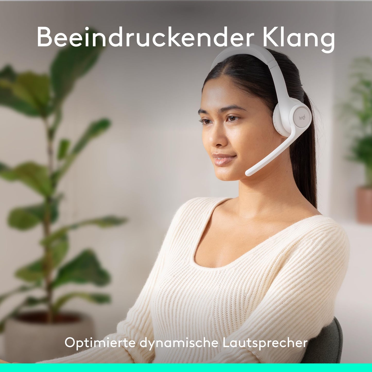 Logitech Zone 300 Off-White (981-001417)
