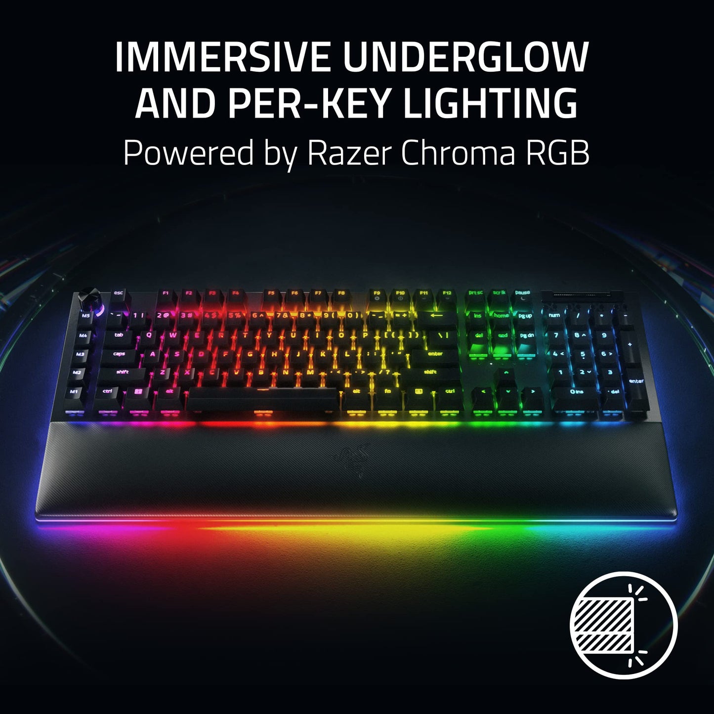 Razer BlackWidow V4 Pro Green Switch (RZ03-04680100-R3M1)