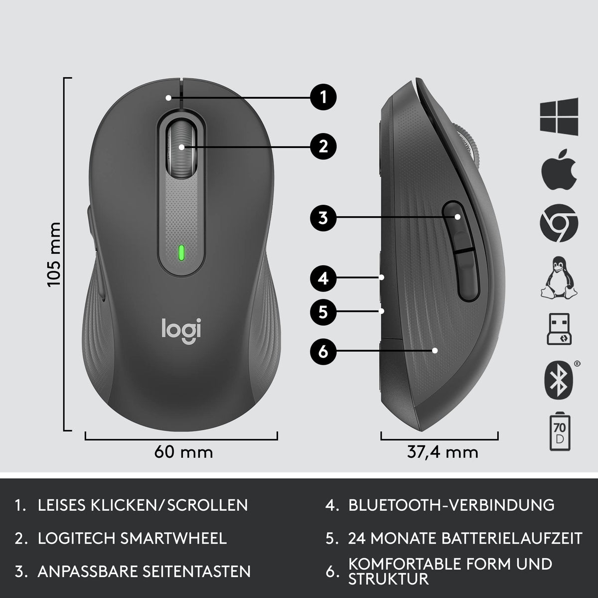 Logitech Signature MK650 Combo for Business - 920-010994