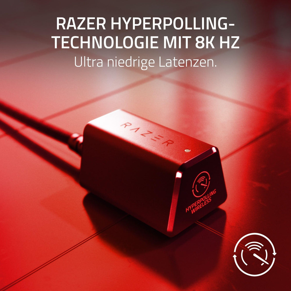 Razer Viper V3 Pro Faker Edition - Mouse de gaming wireless ultraușoară pentru esports - 8K Hz HyperPolling (design ușor de 54g, senzor Focus Pro 35K DPI, HyperSpeed Wireless, autonomie a bateriei de 95 de ore) Faker - RZ01-05120500-R3M1