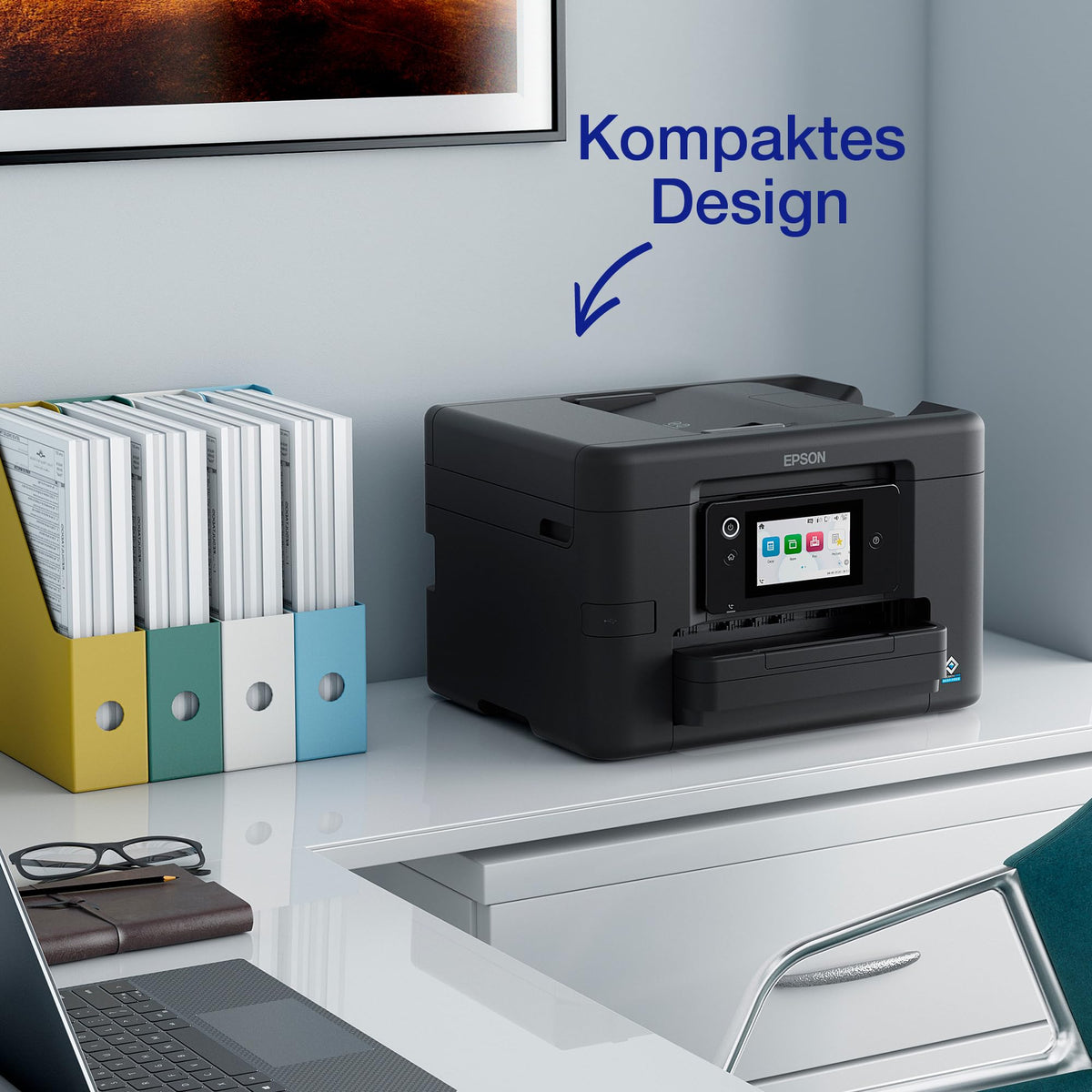 Epson Workforce Pro WF-4920 Inkjet Printer | SOHO Use | WiFi and Ethernet | A4 | Print, Copy, Scan, Fax | 10.9 cm Touchscreen | Automatic 35-Sheet Document Feeder