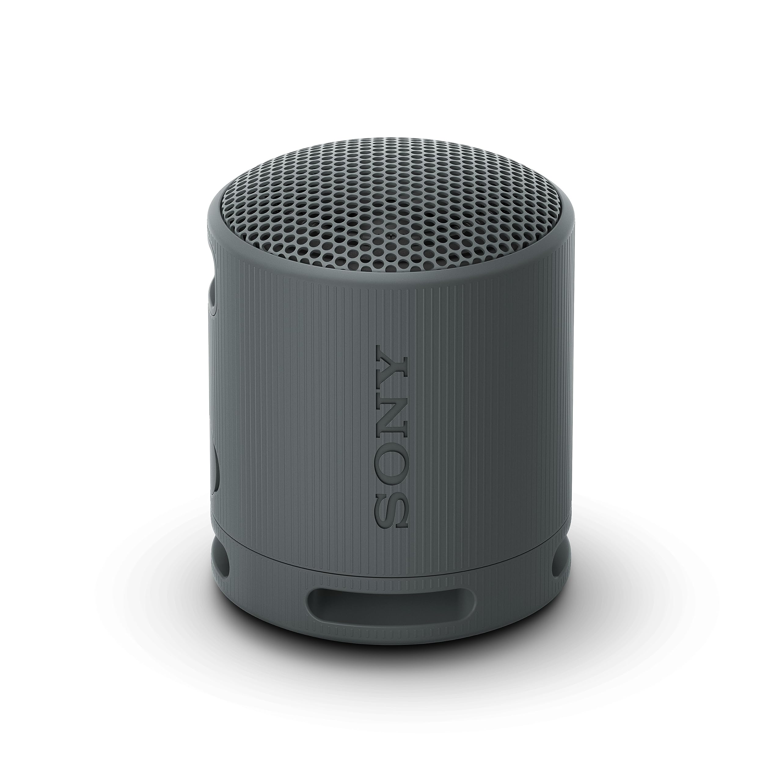 Sony SRS-XB100 - Wireless Bluetooth speaker, portable, lightweight, compact, outdoor, travel, durable, IP67 waterproof and dustproof, 16 hour battery, carrying strap, hands-free function, black - SRSXB100BCE7