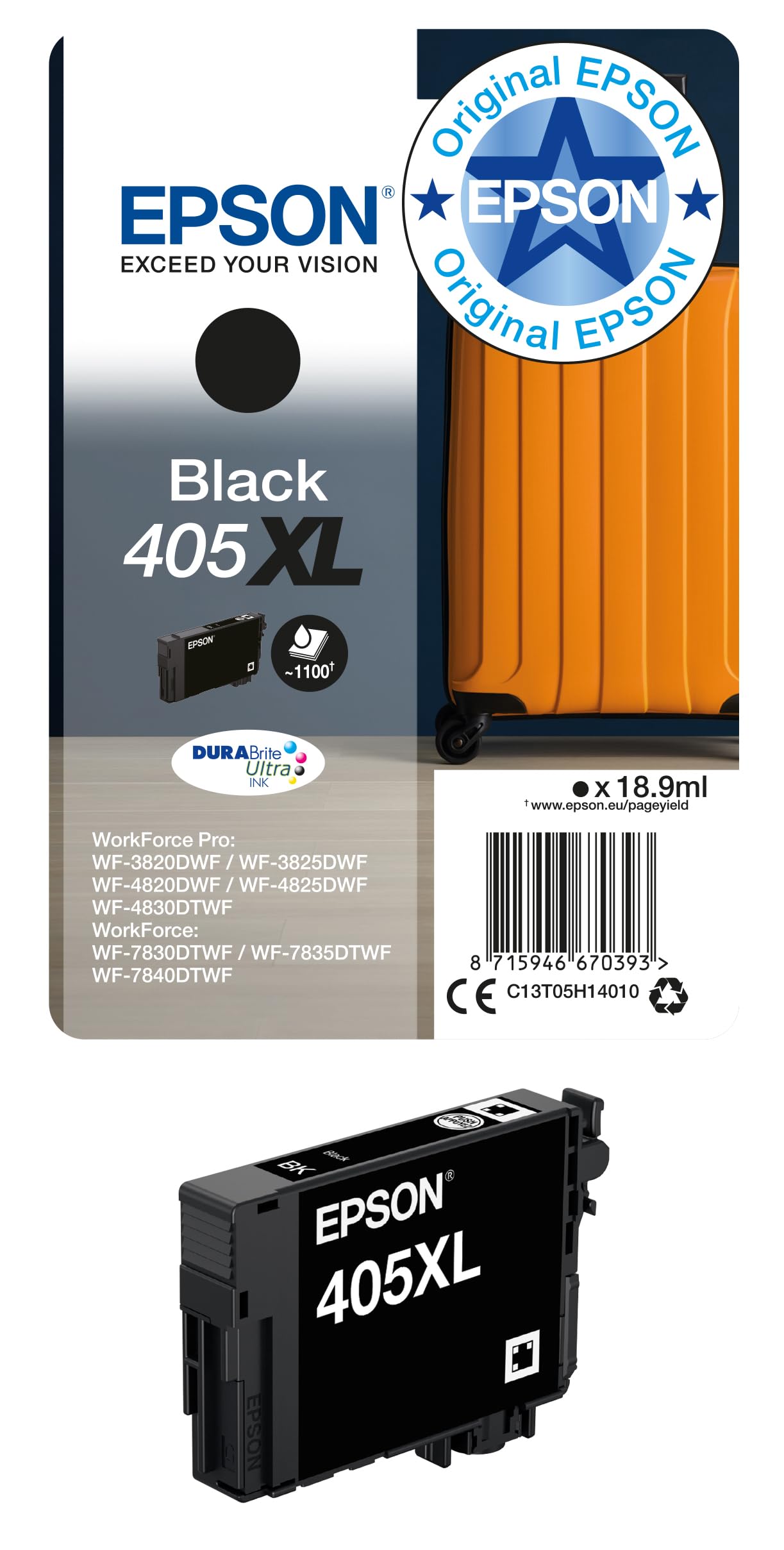 Epson 405XL Black C13T05H14010