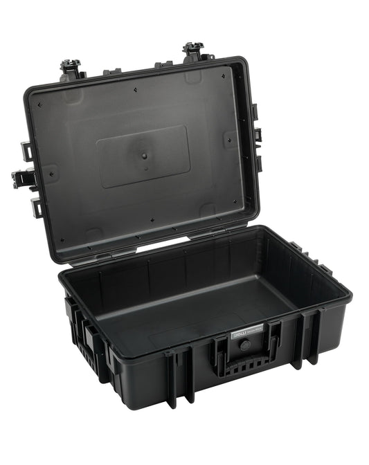 B&W International multi-purpose case Outdoor 6500 (PP.510) black - empty case - waterproof (IP67), dustproof, impact-resistant, extremely robust - 6500/B