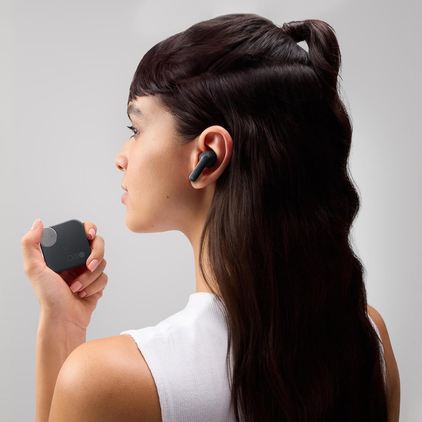 CMF by Nothing Buds Pro 2 - Wireless Earbuds with HiFi Sound, 50 dB Intelligent Active Noise Cancellation, 6 HD Microphones and Spatial Audio Effect, 2025 - Dark Gray - B187