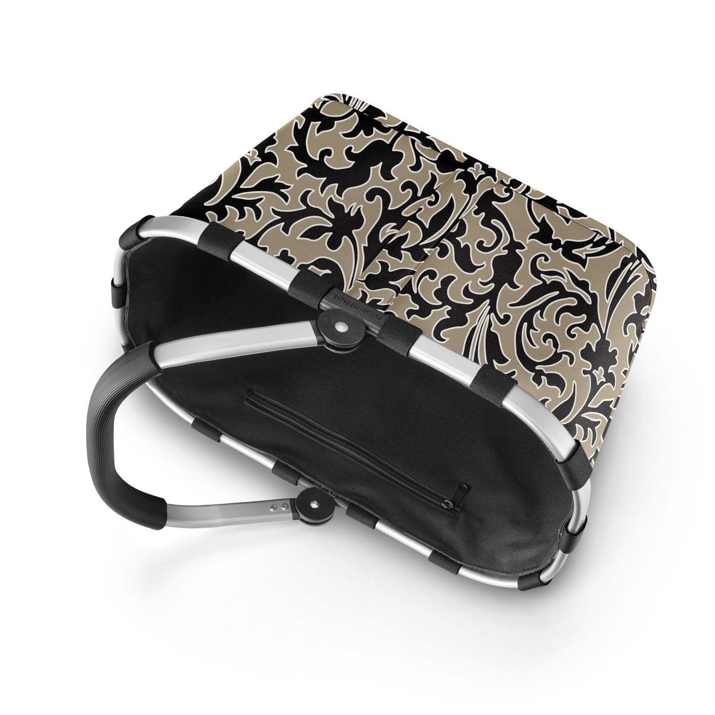 reisenthel carrybag baroque marble Sturdy shopping basket with plenty of storage space and practical inner pocket. Elegant and water-repellent design - BK7061