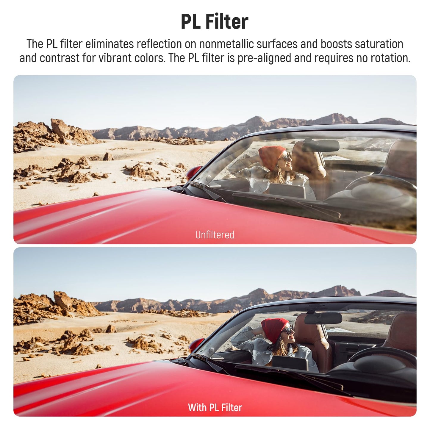 NEEWER ND Filter Set, Compatible with DJI Flip/Lito X1 Drone, ND16, ND64, ND256, CPL, Attachable, Multi-Coated, HD Neutral Density and Circular Polarization Filter Accessory Set, FL-N33 - 10105876