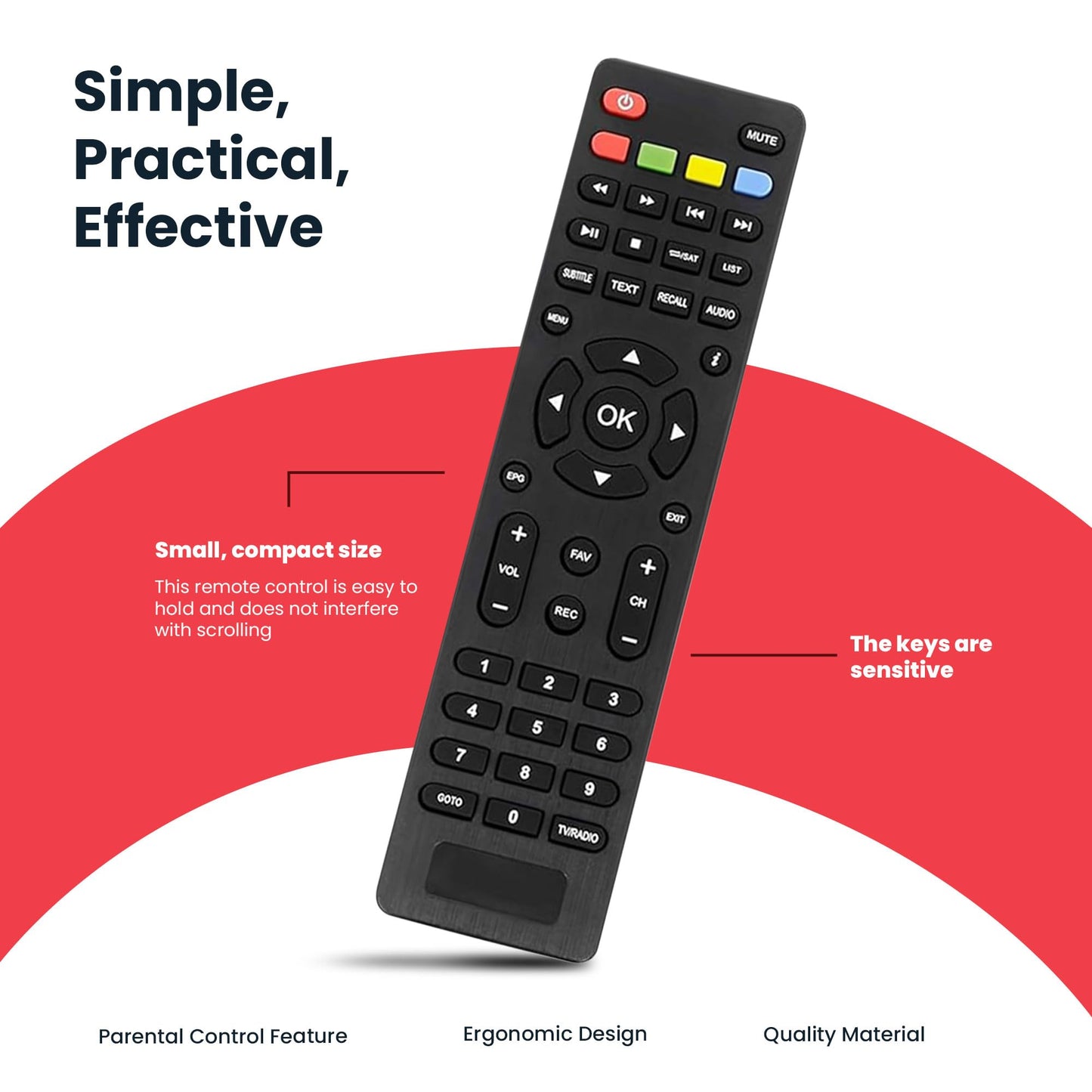 Hd-line 20700 HD Sat Receiver Satellite DVB S2 HD Receiver for SAT Digital Satellite SAT Receiver (DVB-S/S2, HDMI, SCART, 2X USB 2.0, Full HD 1080p) (Pre-programmed for Astra Hotbird and Türksat)