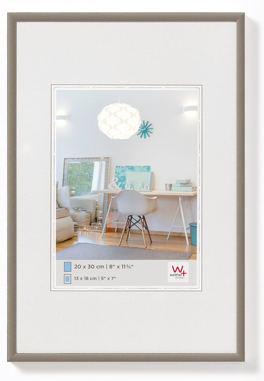 walther design picture frame steel 40 x 60 cm New Lifestyle plastic frame KV460D