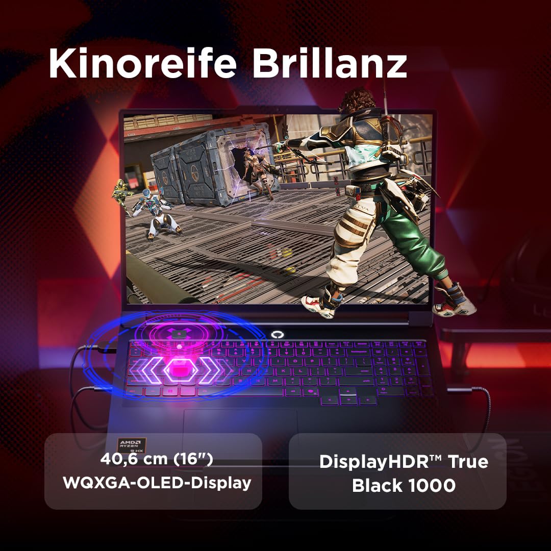 Lenovo Legion Pro 7| Laptop | Ryzen 9 | 32GB | 1TB | RTX 5070 - 83RU001GGE