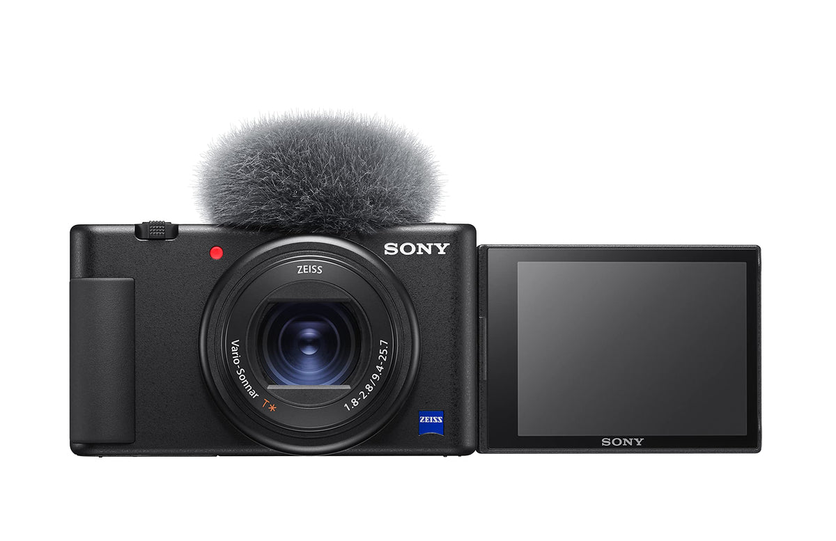 Sony ZV-1 Vlog Camera, 20.1 MP, 4K Video, 24–70 mm, Real-time AF - ZV1AB.CE3