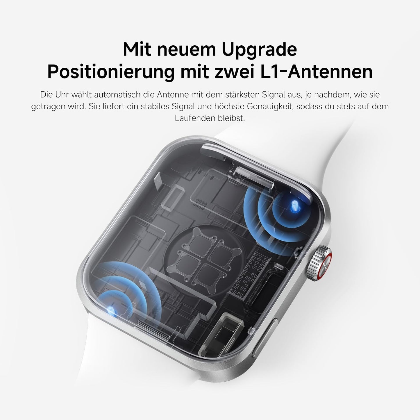 XIAOMI Redmi Watch 6 NFC, smartwatch for women and men, 2.07'' AMOLED, fitness tracker with heart rate/sleep/stress monitoring, 150+ sports modes, 24 days battery life, 5ATM, GPS, Android & iOS, Silver Gray - M2560W1
