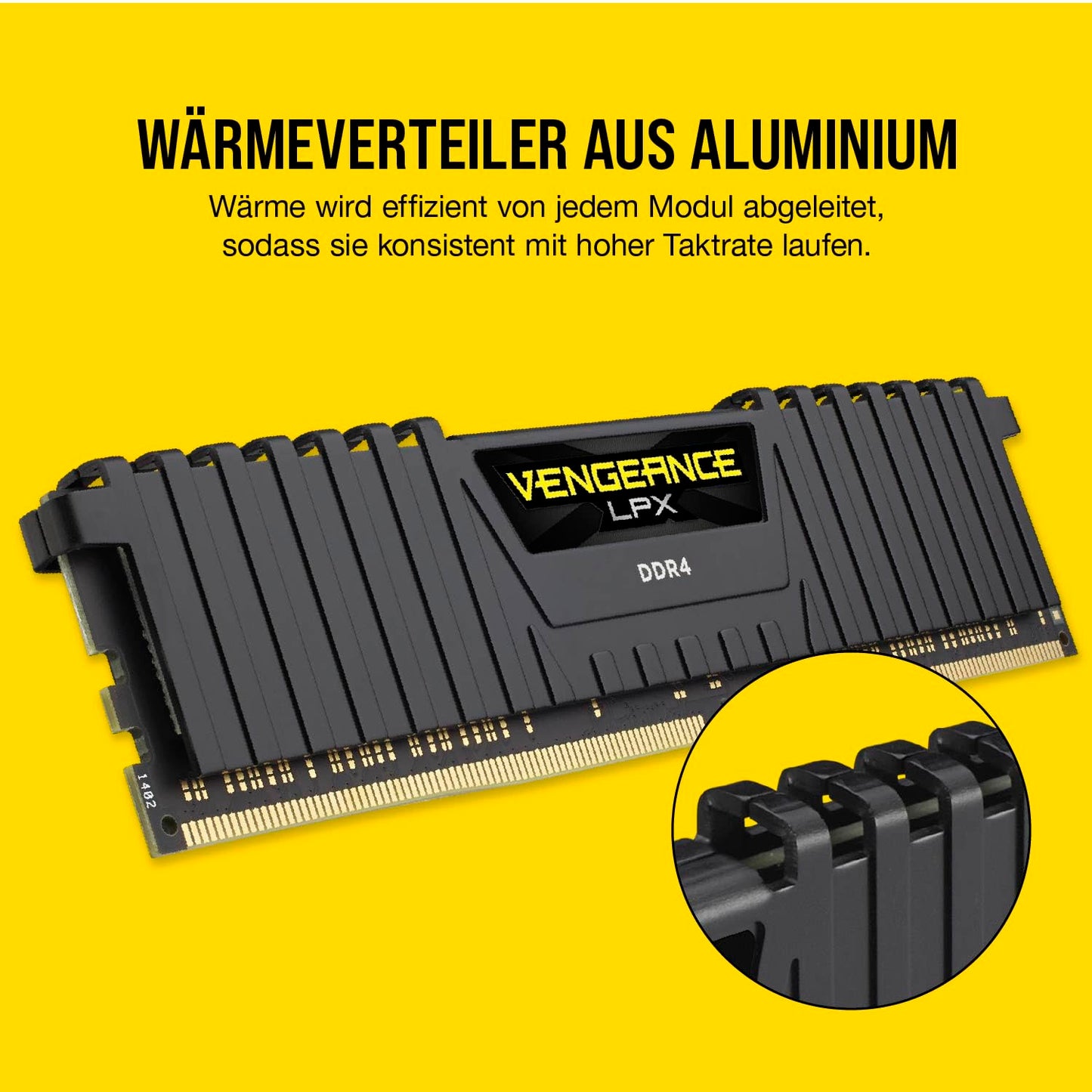 Corsair Vengeance LPX DDR4 RAM 32GB (2x16GB) Up to 3200MHz CL16 Intel XMP 2.0 Computer Memory - Black (CMK32GX4M2E3200C16)