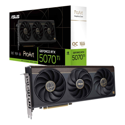 ASUS ProArt GeForce RTX 5070 Ti OC Ed.16GB Creare conținut grafică - 90YV0NR0-M0NA00