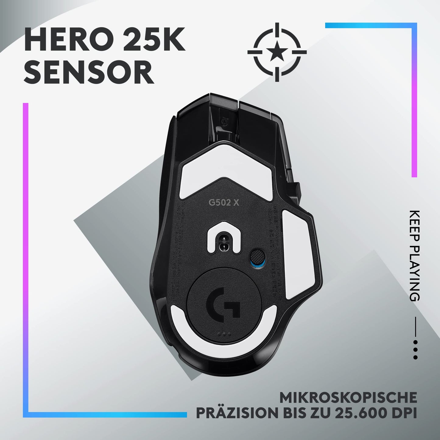 Logitech G502 X PLUS LIGHTSPEED (910-006162)