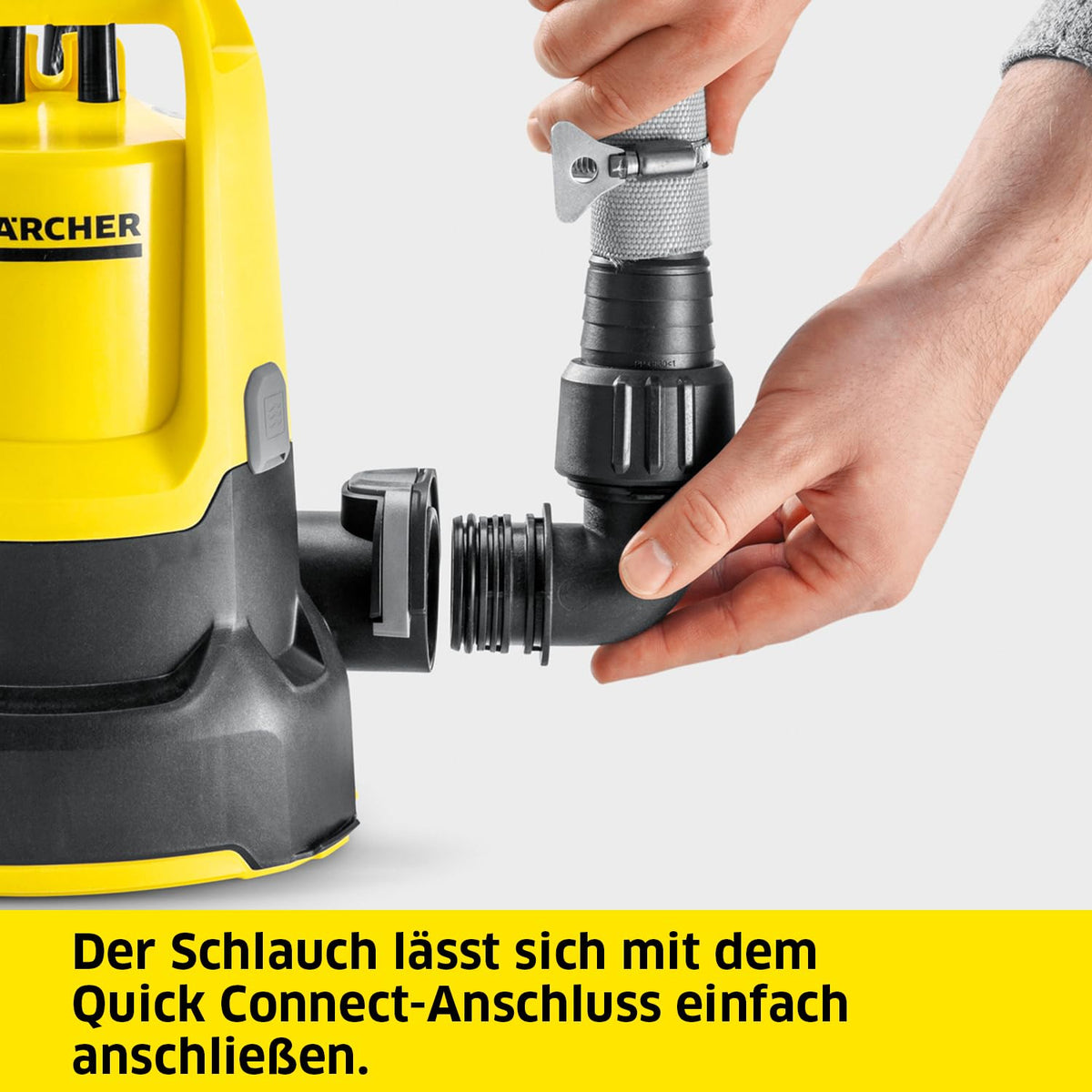 Kärcher SP 9.000 Flat Submersible Pump, Flow Rate: 9,000 l/h - 1.645-810.0