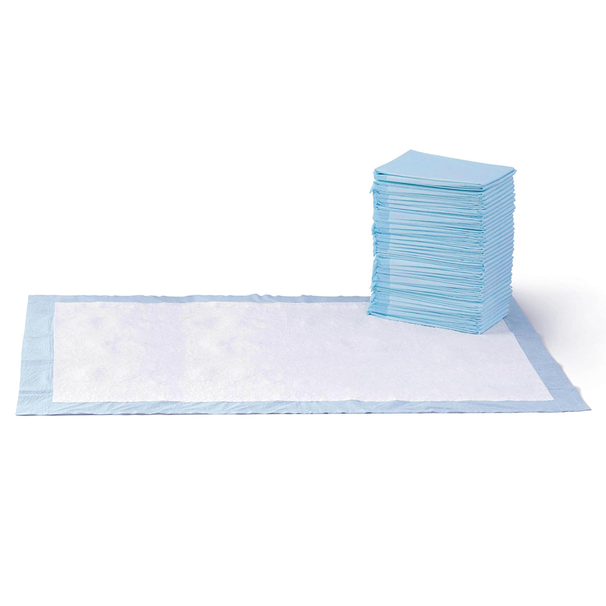 Amazon Basics Păturile pentru căței, design impermeabil cu 5 straturi, Giant, 40 bucăți, Albastru - XXL27544-1