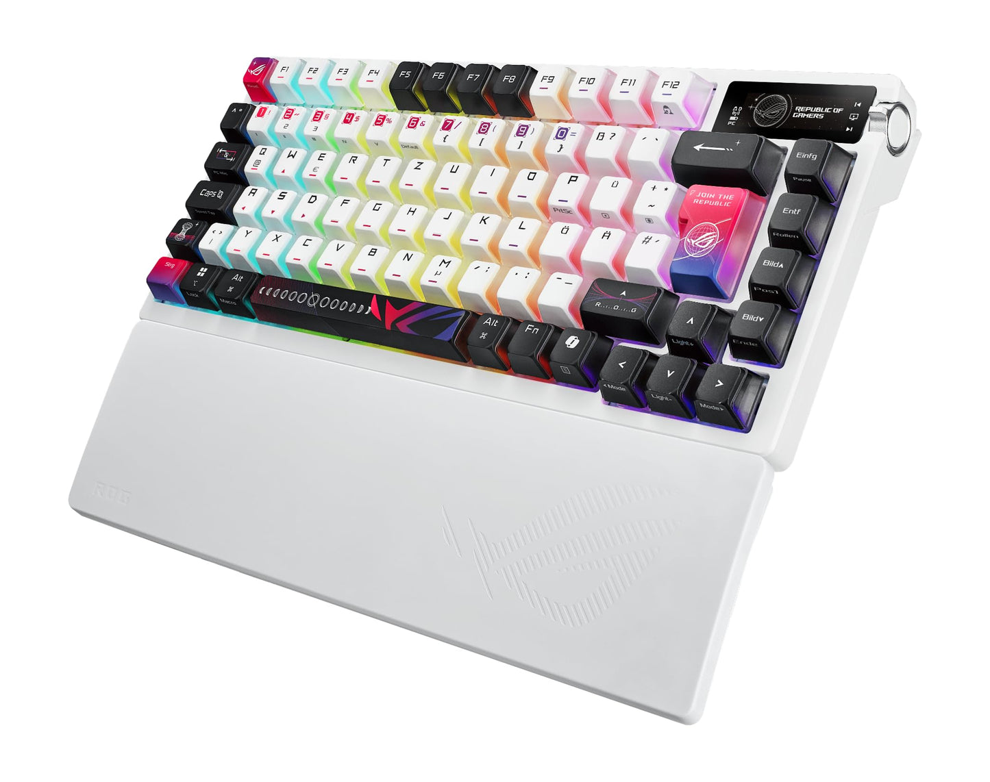 ASUS ROG Azoth X 75% Wireless White QWERTZ 90MP044F-BKDA30