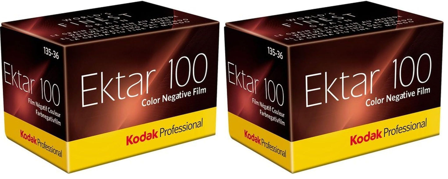 Kodak 6031330 Professional Ektar 100-36 Color Negative Films (Pack of 2)