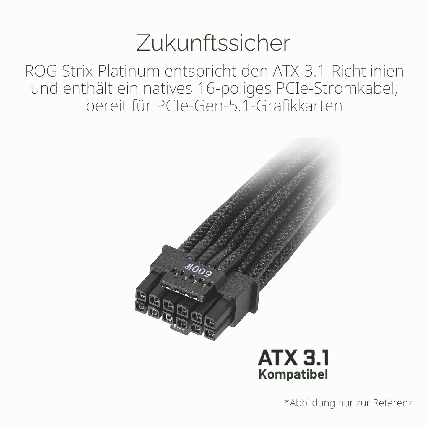 ASUS ROG Strix 1200W Platinum Gaming Power Supply - 90YE00W0-B0NA00