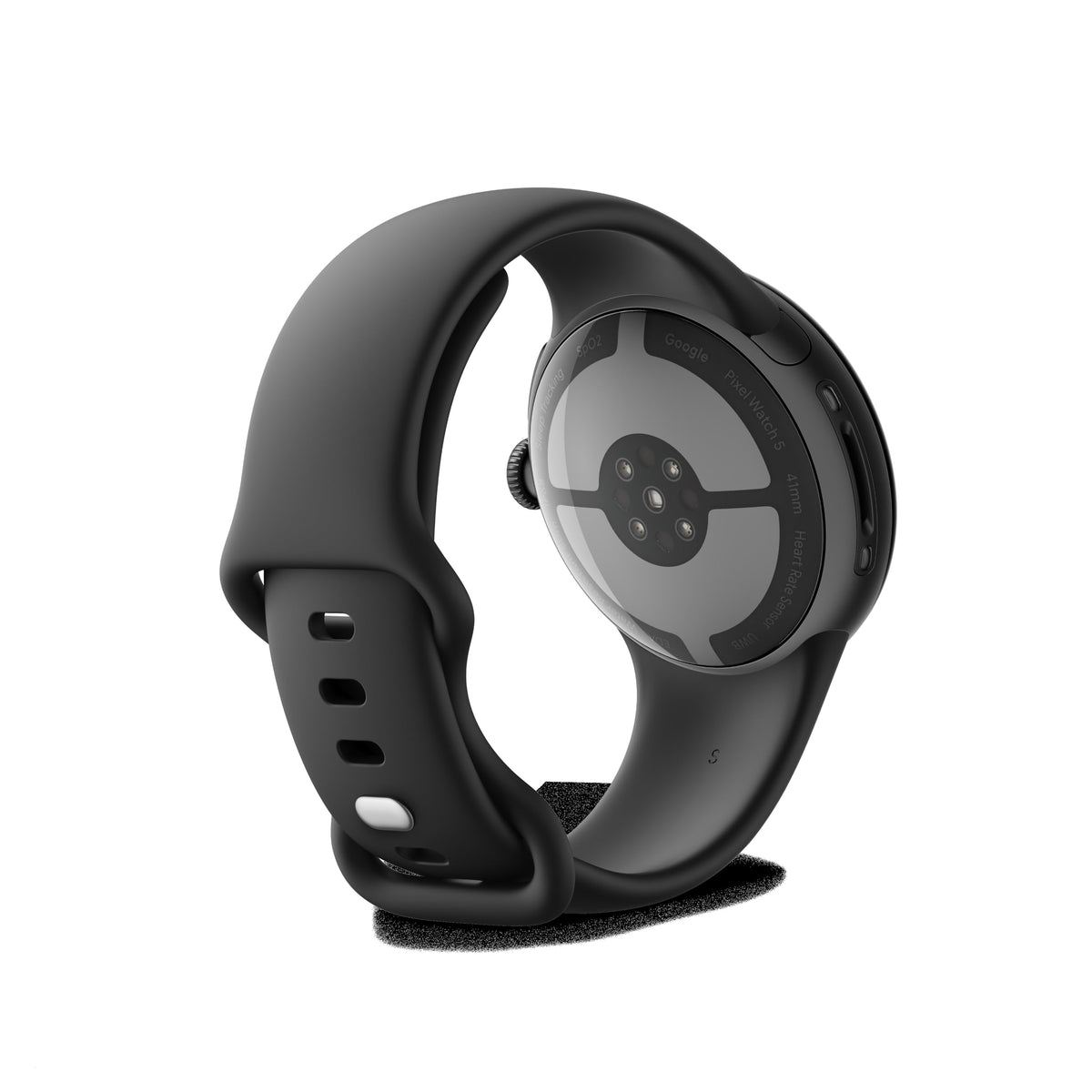 Google Pixel Watch 5 (45 mm) - Smartwatch - Black Case/Obsidian Band, LTE - GA10893-DE