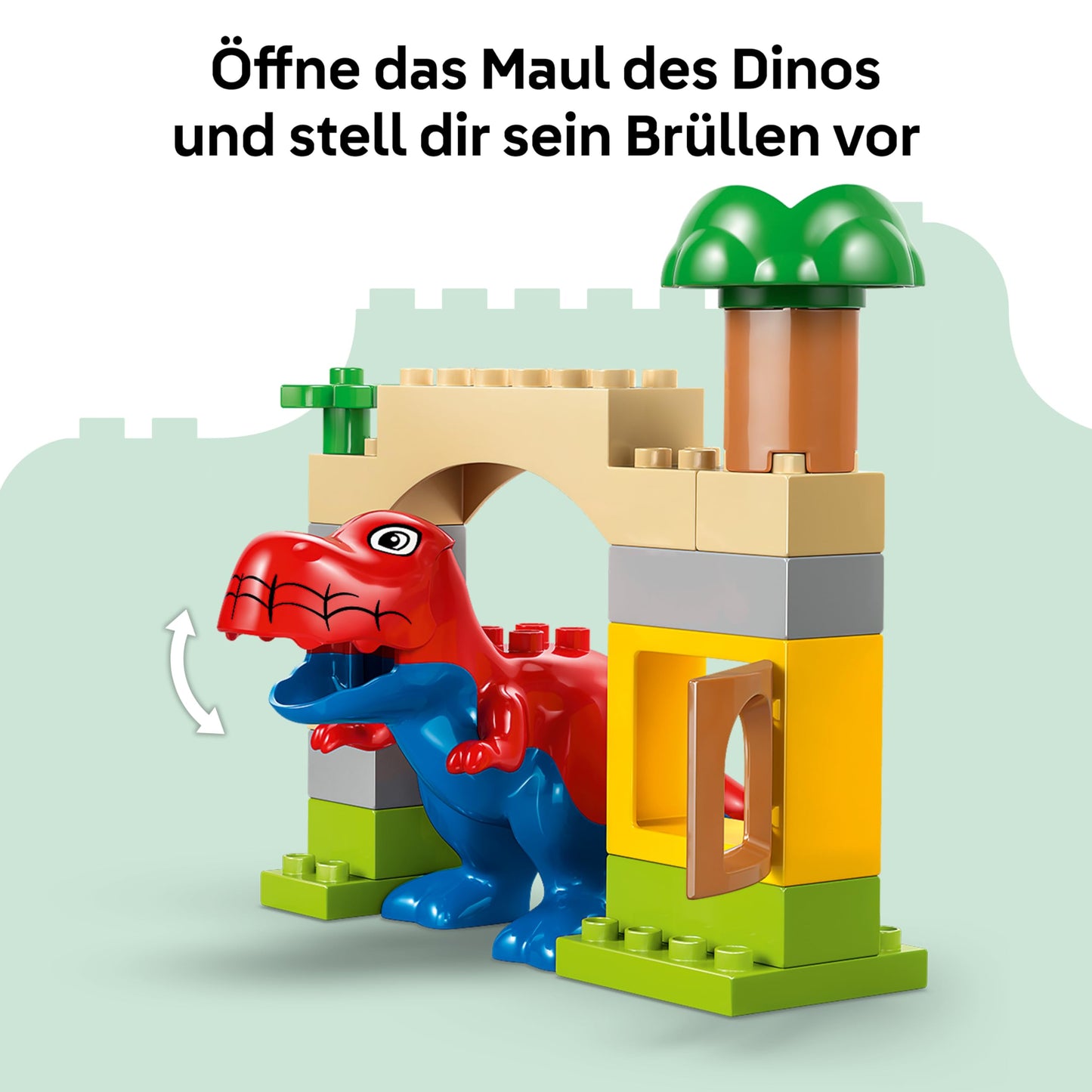 LEGO DUPLO | Spidey-Rex vs. Green Goblin - Fine motor skills toy for toddlers - 2 figures incl. Spidey-T-Rex - Superhero gift for boys aged 2 and up - 10463
