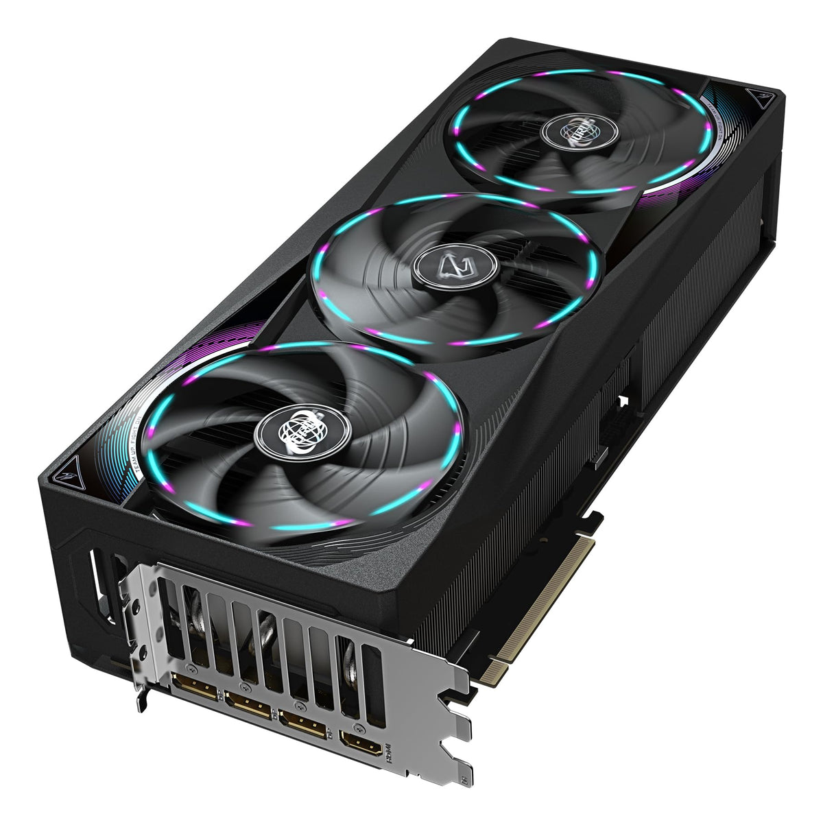 Gigabyte AORUS GeForce RTX 5080 Master 16G Graphics Card - 16GB GDDR7, 256 Bit, PCI-E 5.0, 2805MHz Core Clock, 3 x DisplayPort, 1 x HDMI, GV-N5080AORUS M-16GD