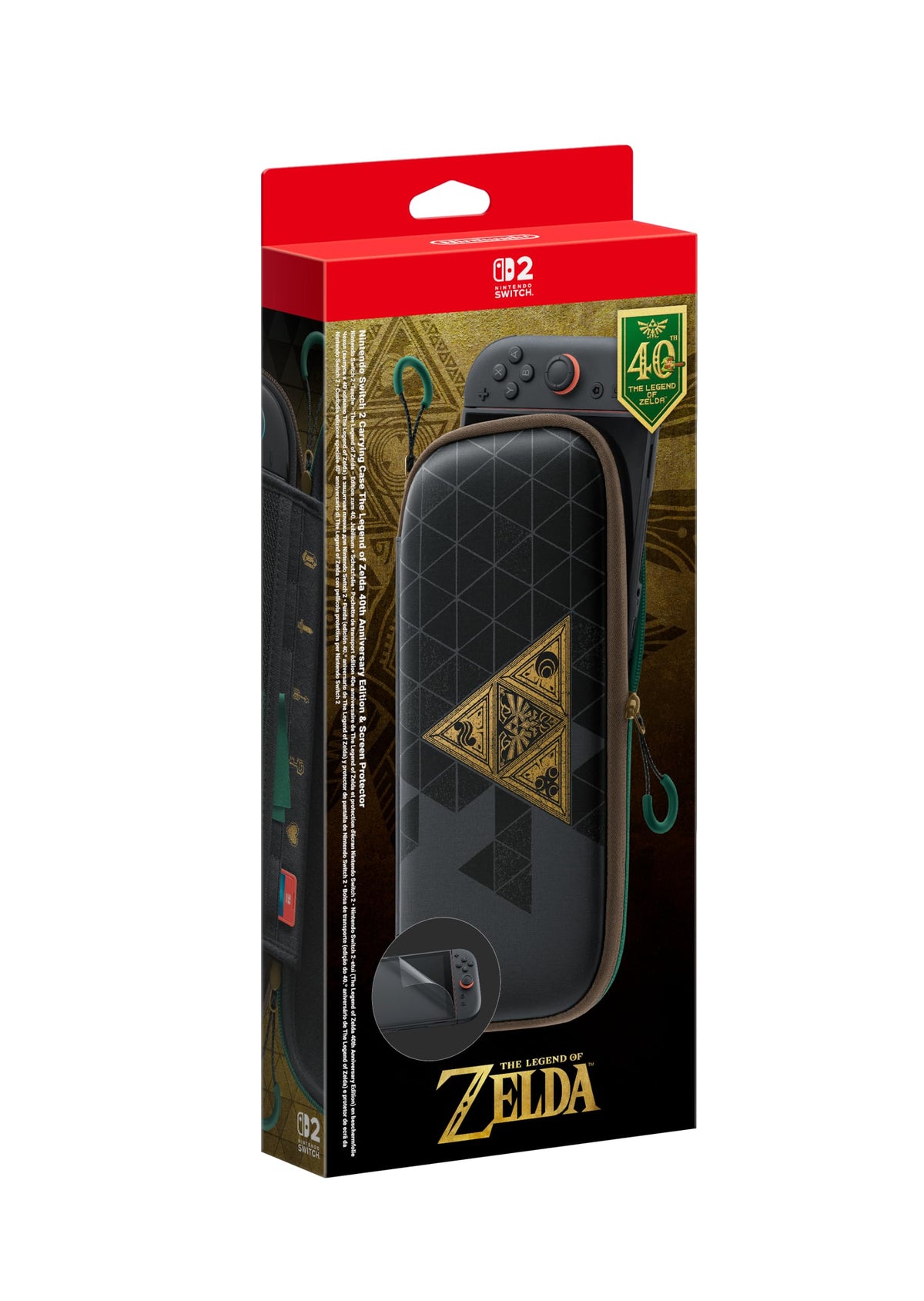 Nintendo Switch 2-Tasche & -Schutzfolie - The Legend of Zelda-Edition - 10019439