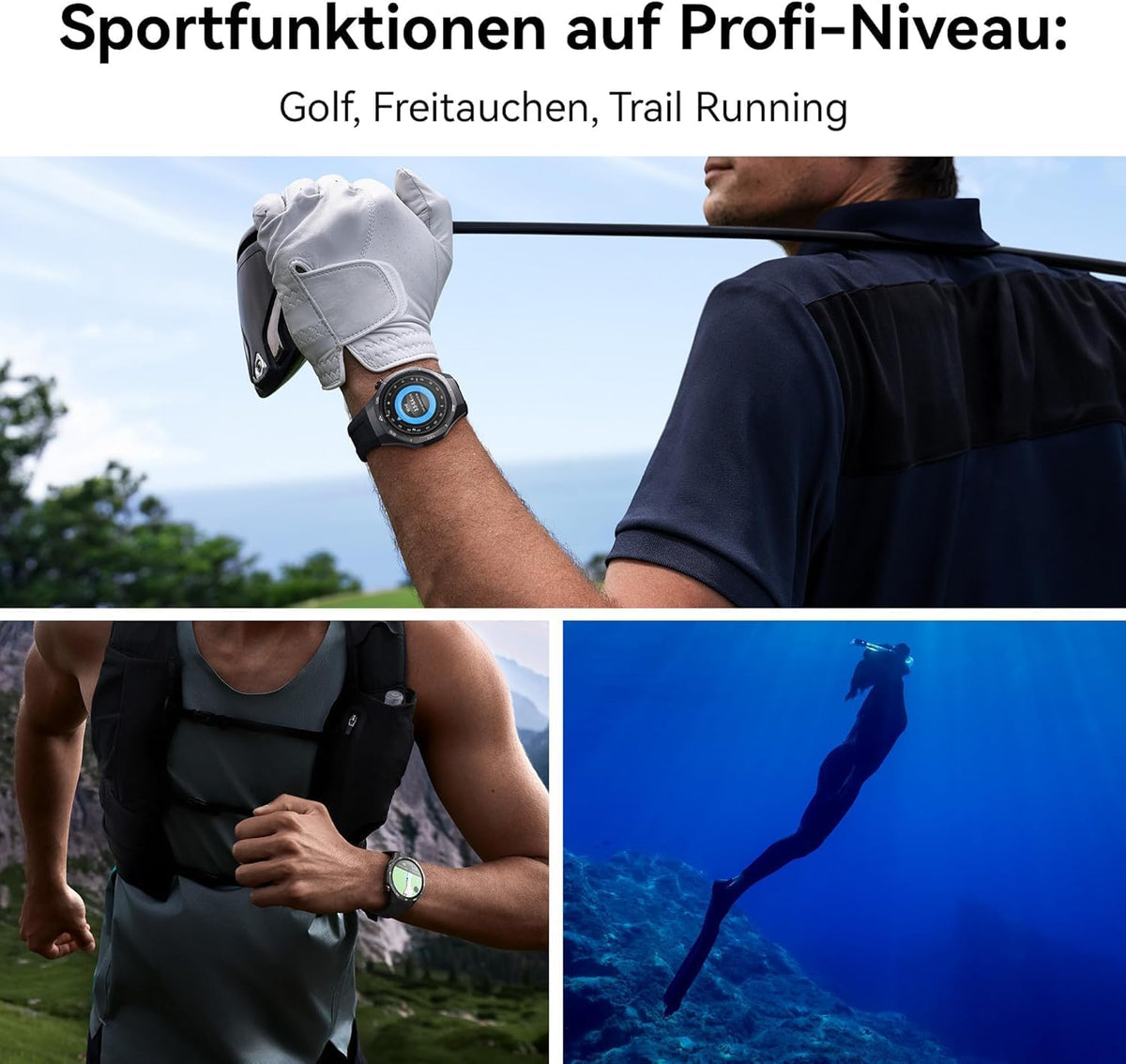 HUAWEI Watch GT 5 Pro Smartwatch+ FreeBuds SE 3, GPS, health watch with ECG, artistic design, sports data analysis for runners & cyclists, up to 7 days battery life, for iOS & Android, 42 mm, white
