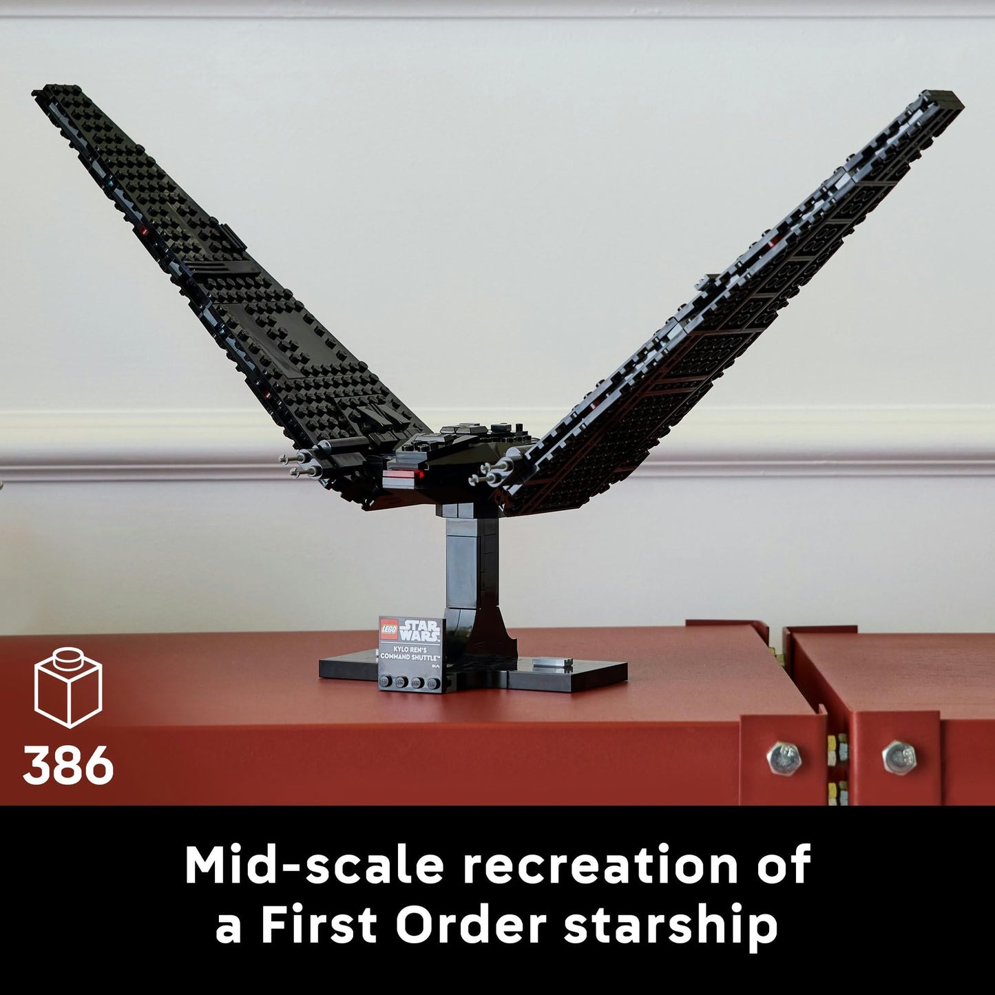 LEGO Star Wars: The Force Awakens Kylo Ren's Command Shuttle (75406); buildable starship