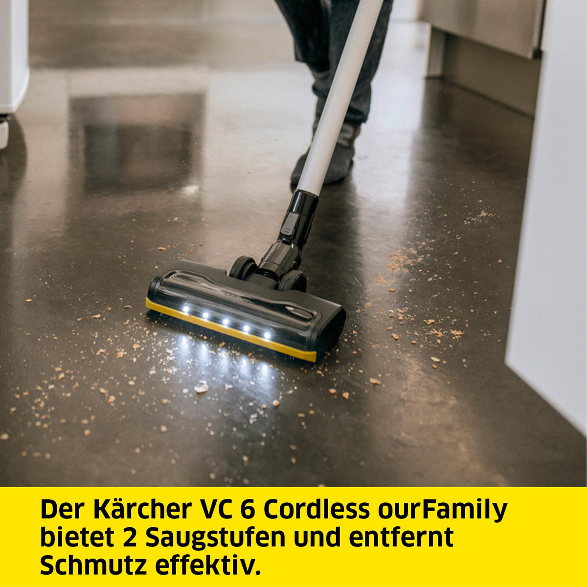Aspirator fără fir KÄRCHER VC 6 ourFamily, autonomie: până la 50 min - 1.198-670.0