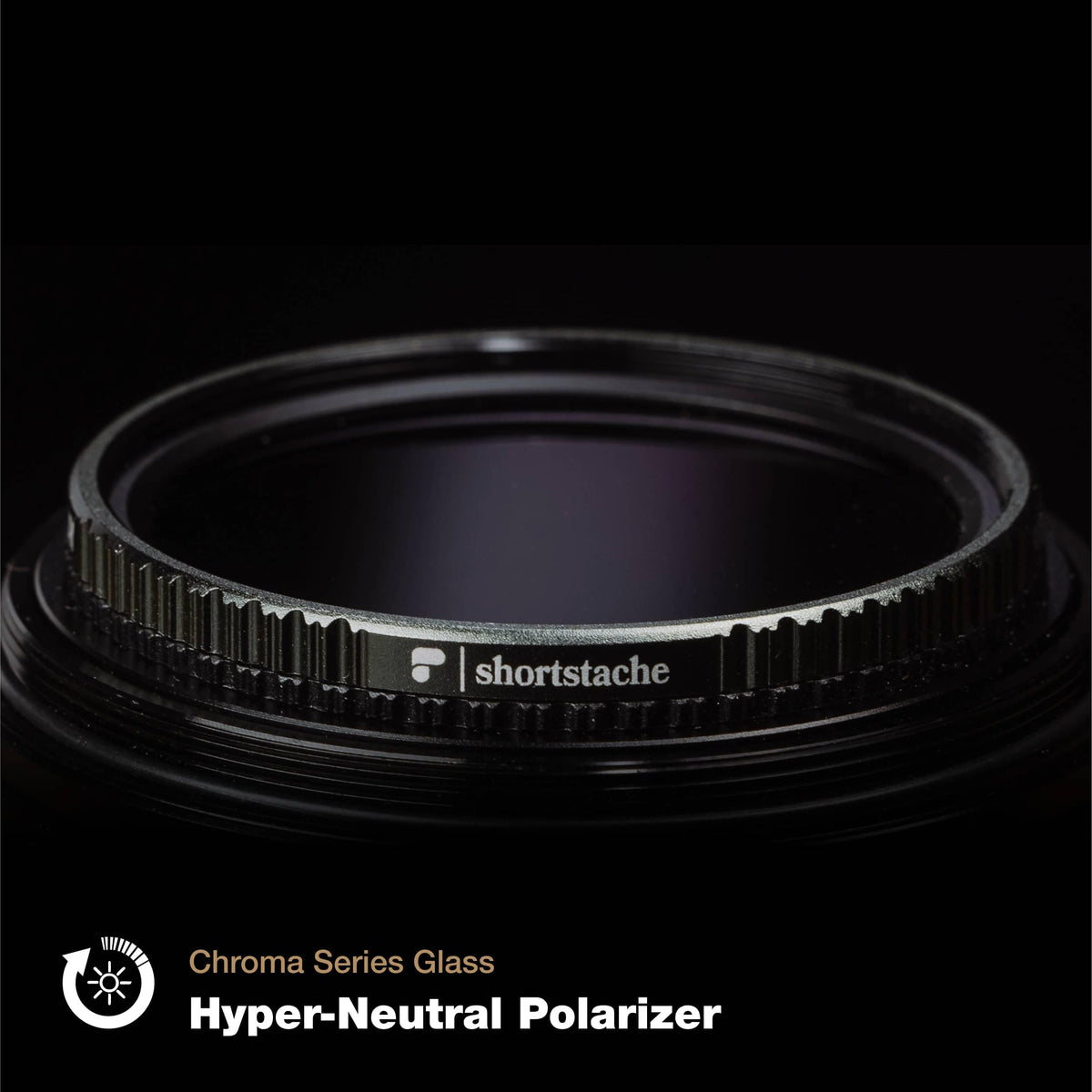 PolarPro - Shortstache - Everyday - 1/4 Strength Black Mist - 49mm - Camera Filter - In collaboration with Garett King - 49-SS-EVRYDY