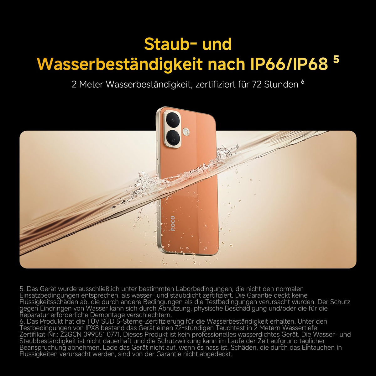 Xiaomi Poco X8, Smartphone 12+256 GB, Black, 8340mAh Battery, 67W Charging
