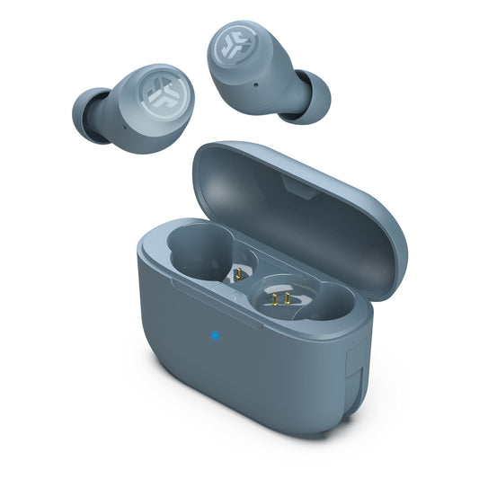 JLab Go Air Pop True Wireless Copfhörer - Bluetooth 32+ Std., Schiefer - EBGAIRPOPRSLT124