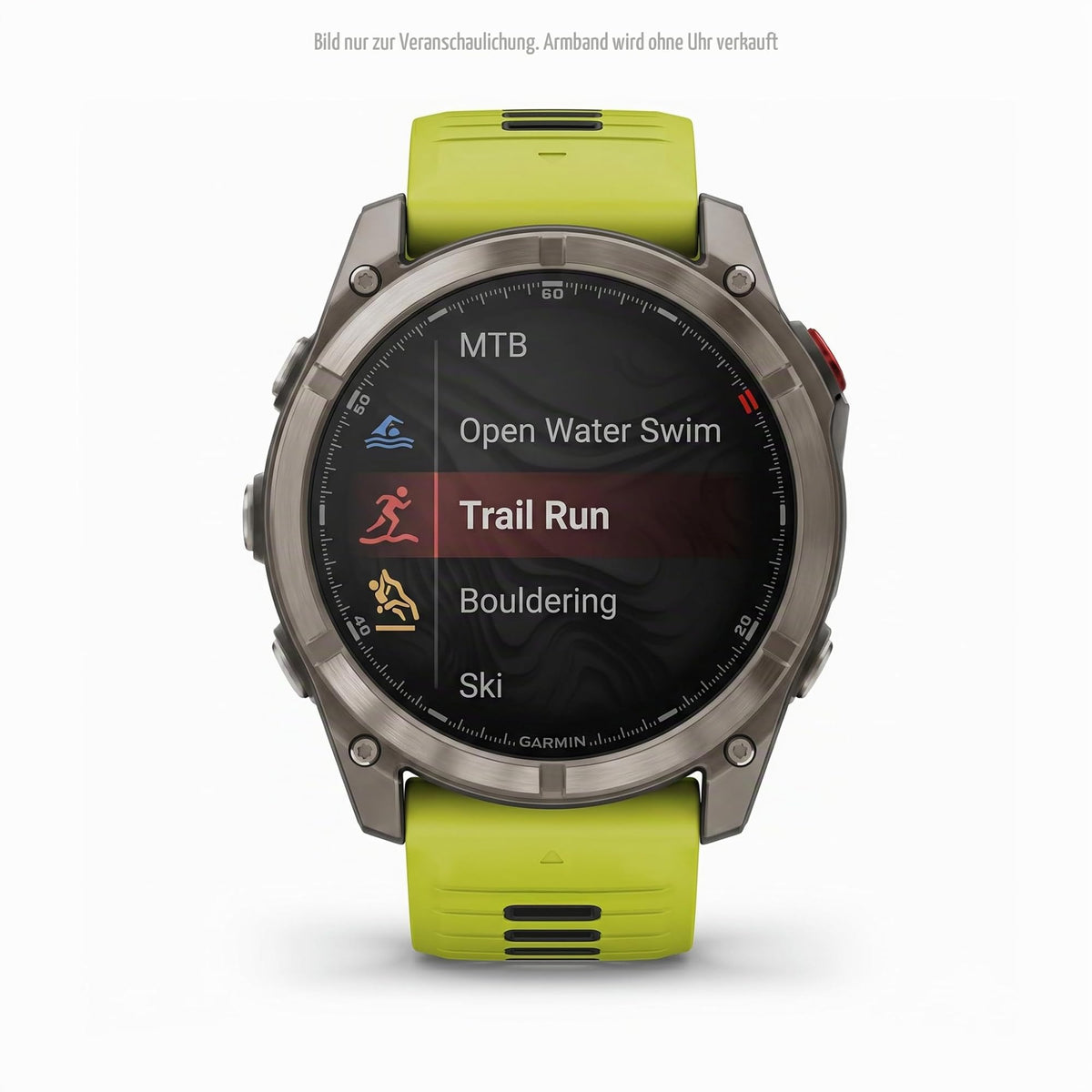 Garmin Quickfit Band 26mm, compatible with selected models of the fenix, epix, Instinct, Forerunner, Approach, Descent, D2, Quatix, and Enduro series, original accessory. - 010-13281-03