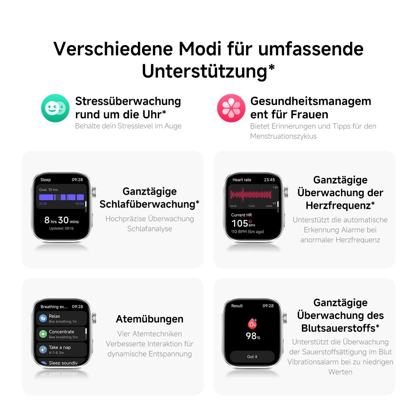 XIAOMI Redmi Watch 6 NFC, smartwatch for women and men, 2.07'' AMOLED, fitness tracker with heart rate/sleep, 150+ sports modes, 24 days battery life, 5ATM, GPS, Android & iOS, Black - M2560W1