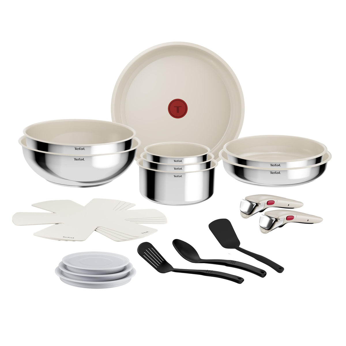 Tefal Ingenio Comfort Max 20-piece Ceramic Cookware Set - L885SK44