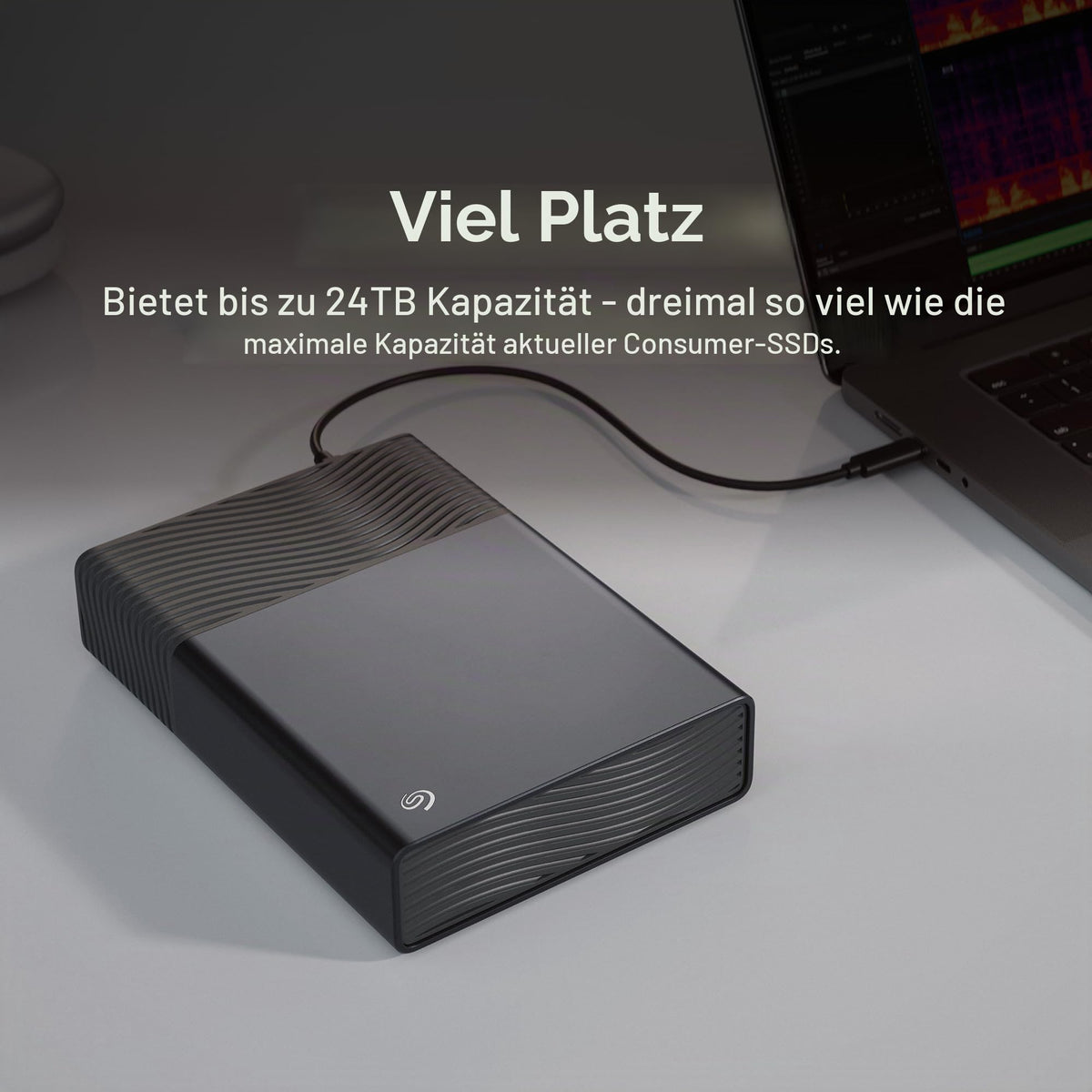 Seagate 24TB One Touch Desktop-Festplatte | USB-C (STNB24000400)