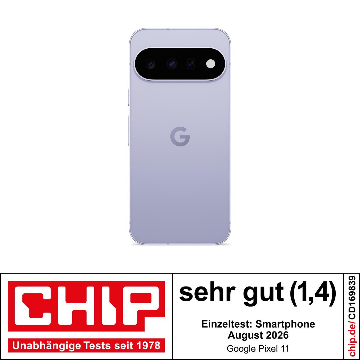 Google Pixel 11 - Smartphone without SIM lock - Frost, 256GB - GA11813-GB