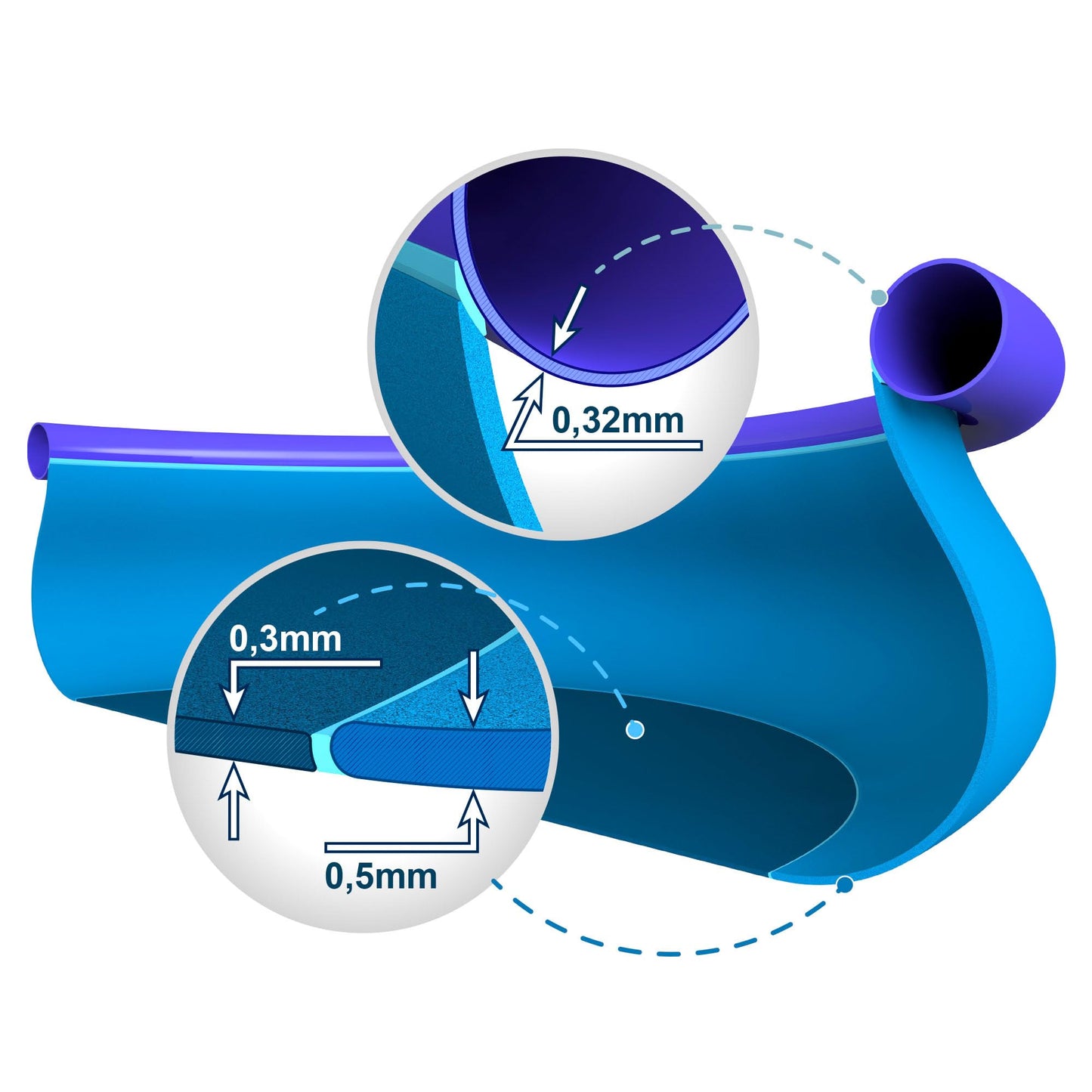 INTEX "Easy Set" XL pool, round above-ground pool, 366 x 76 cm, volume 5,621 l, large inflatable pool for the garden - above-ground pool for children aged 6 and over, blue (28130NP)