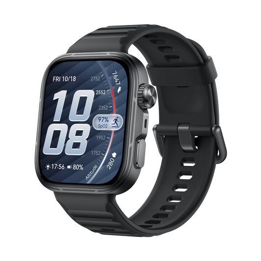 HUAWEI Watch FIT 5 Pro Smartwatch, GPS, fitness tracker with ECG & sleep tracker, 1.92" display, NFC payment, sports watch with sports analysis, up to 10 days battery, 5 ATM, for iOS & Android, black - Niki-B29F