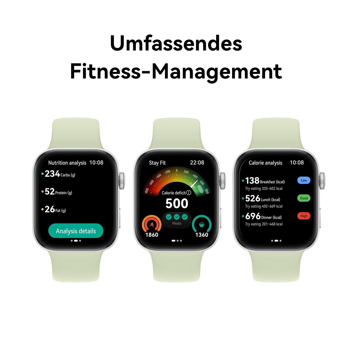 HUAWEI Watch FIT 3 Smartwatch, 1.82" AMOLED, GPS, White