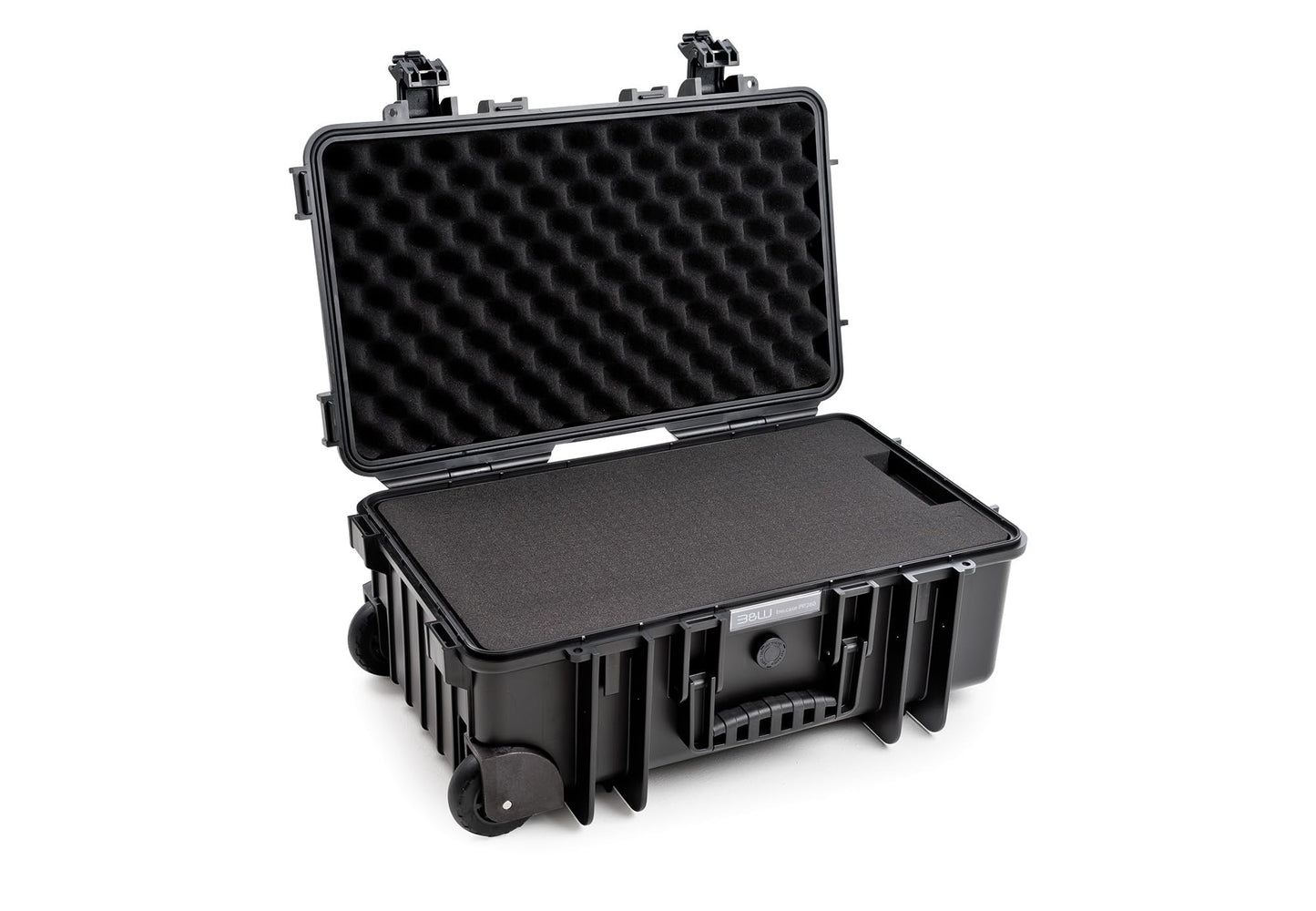 B&W International multi-purpose case Outdoor 6600 (PP.428) black - with cube foam - waterproof (IP67), dustproof, impact-resistant, extremely robust - 6600/B/SI