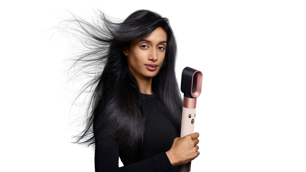 Dyson Airwrap i.d.™ Multi-styler și uscător – Drept+Ondulat (Ceramic Pink/Roségold) - HS08