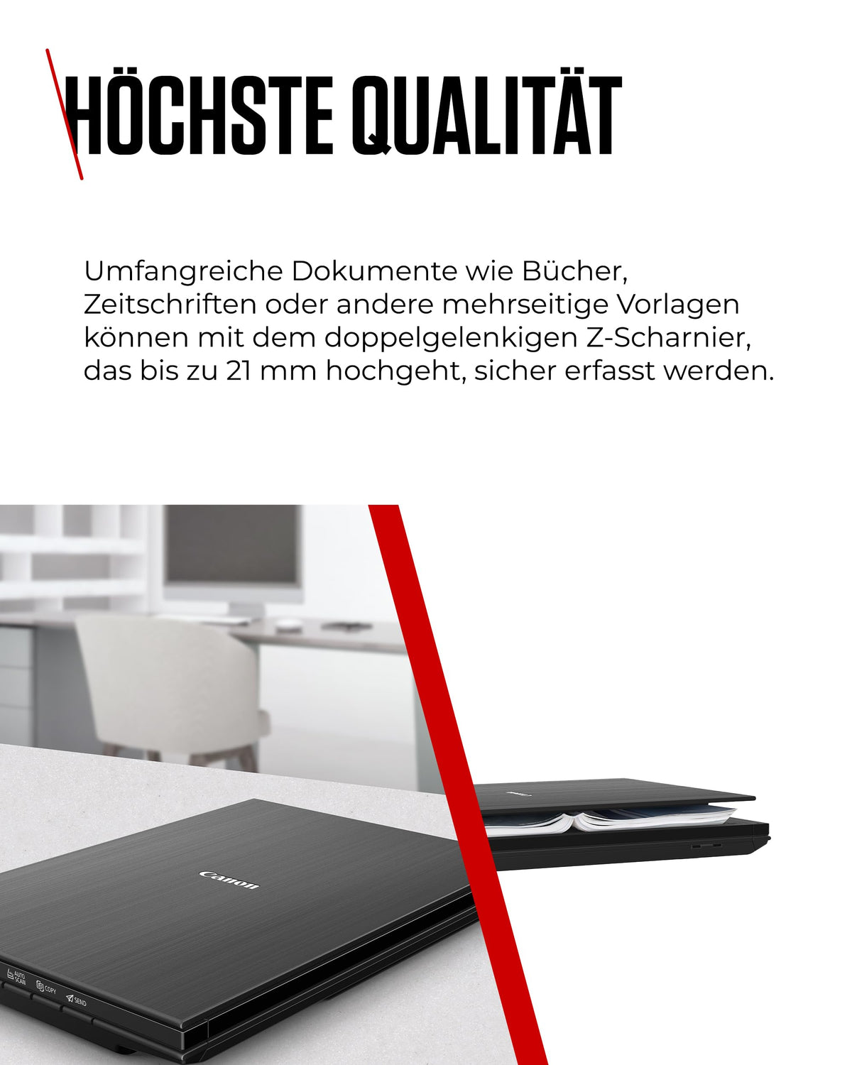 Canon LiDE 400 Scanner plat, scanare foto și documente A4, USB-C 3.0